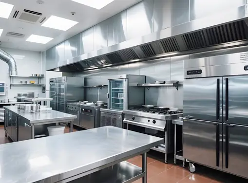 Galloping commercial kitchen equipment